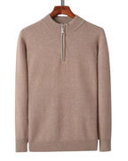 Geneva Cashmere Zip-Up