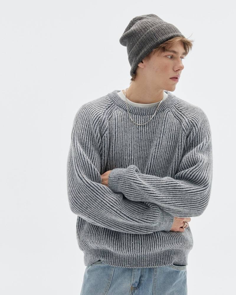 The Ribbed Crewneck