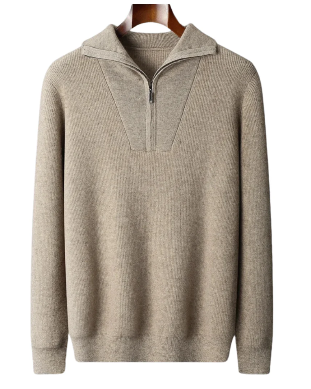 Portofino Cashmere Half-Zip Sweater