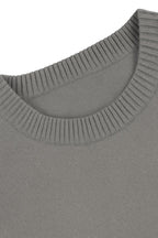Men's Classic Crew Neck Pullover Sweater - Grey
