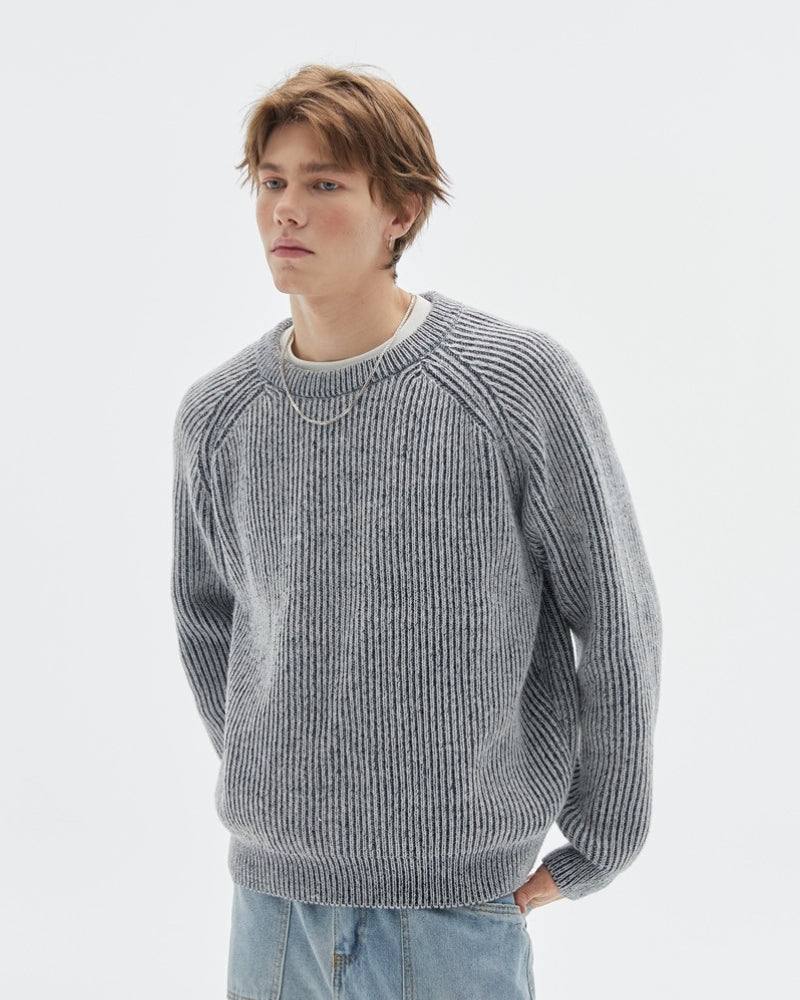 The Ribbed Crewneck