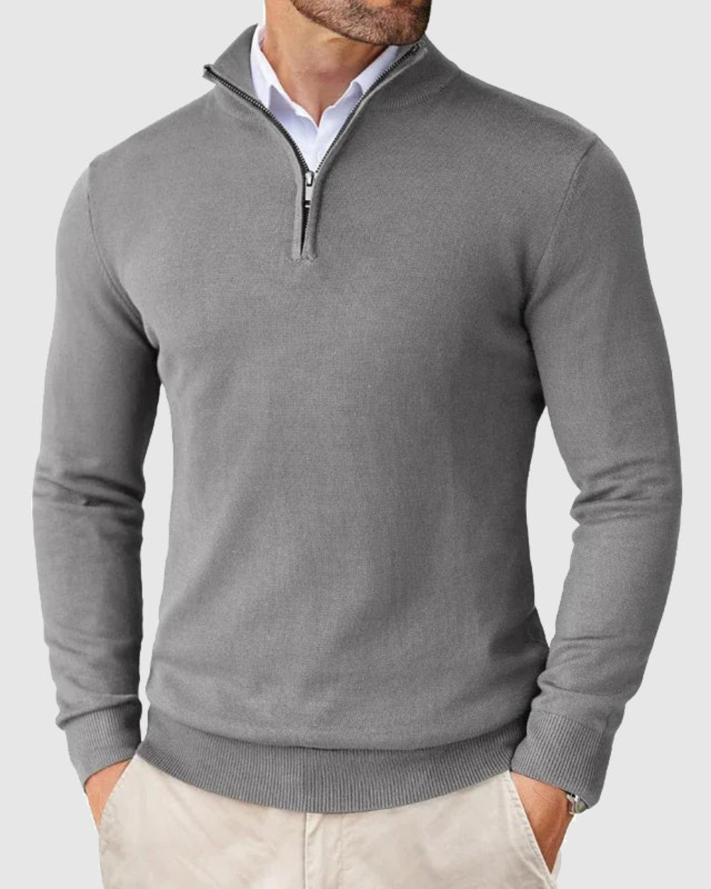 Romeo Zip Sweater