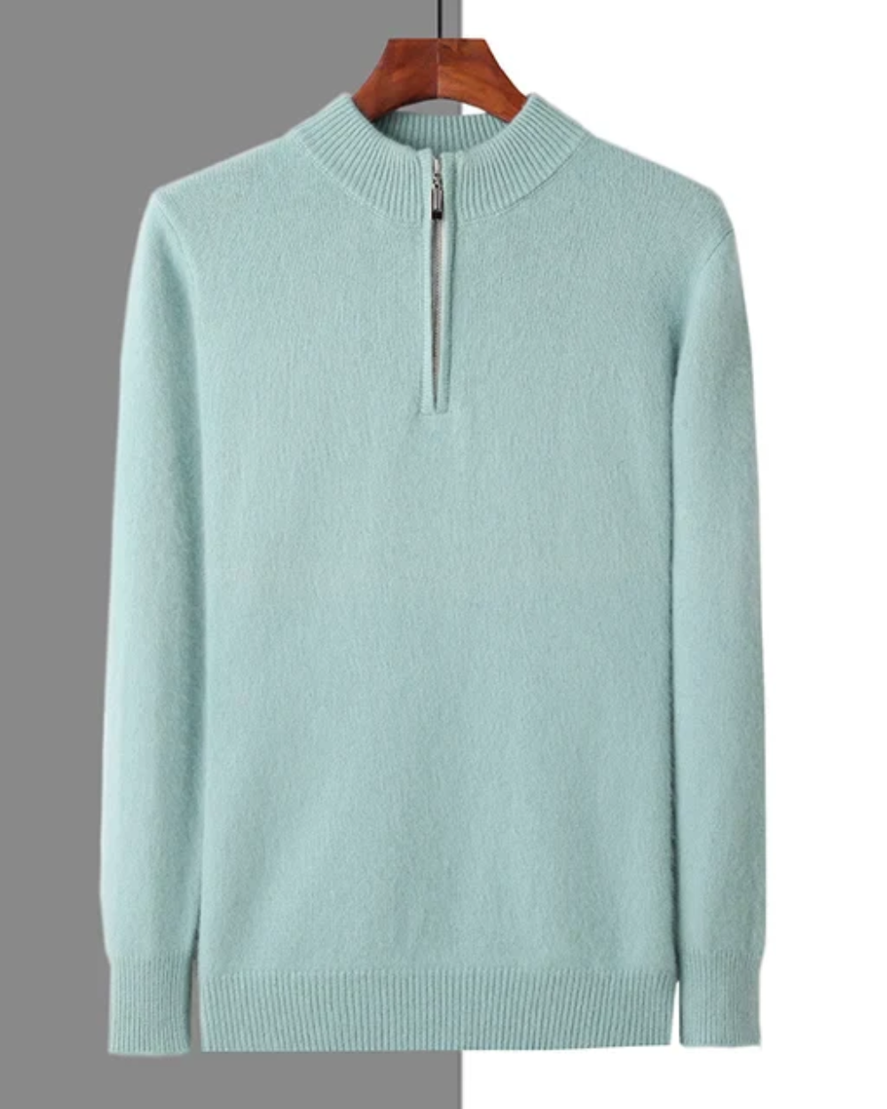 Geneva Cashmere Zip-Up