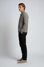 Gray Suede Men's Jacket