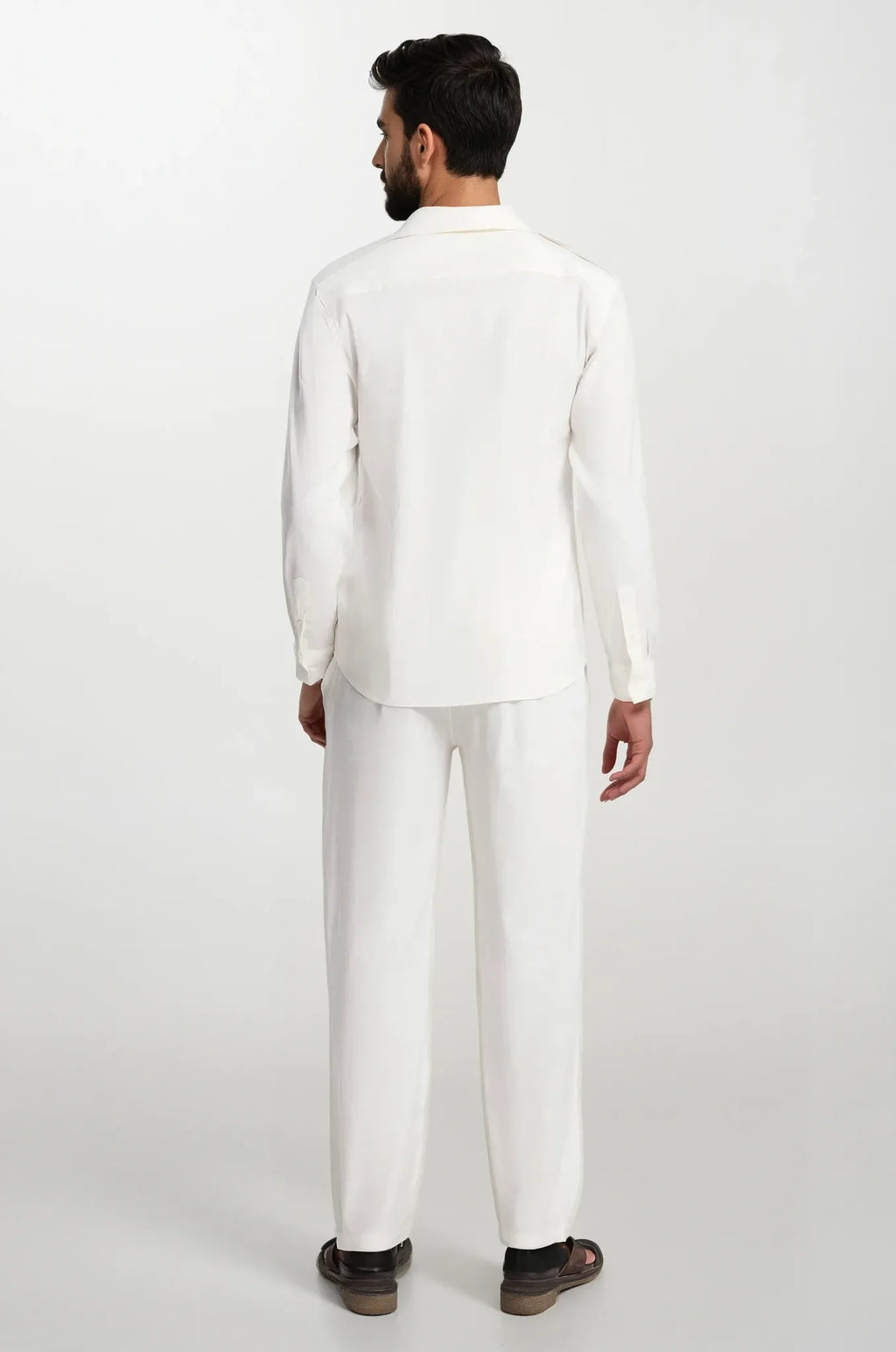 Porcelain Linen Trousers