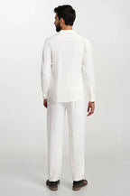 Porcelain Linen Trousers