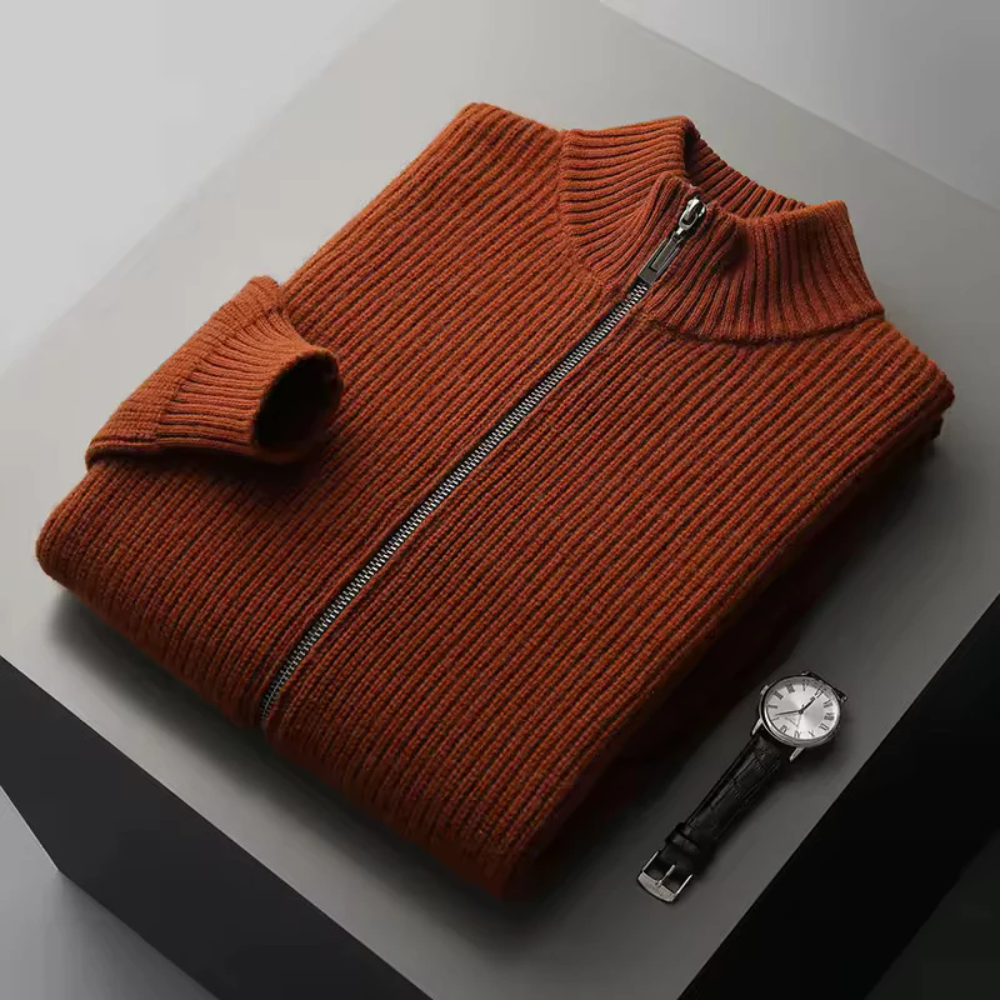 Seychelles Cashmere Ribbed Cardigan