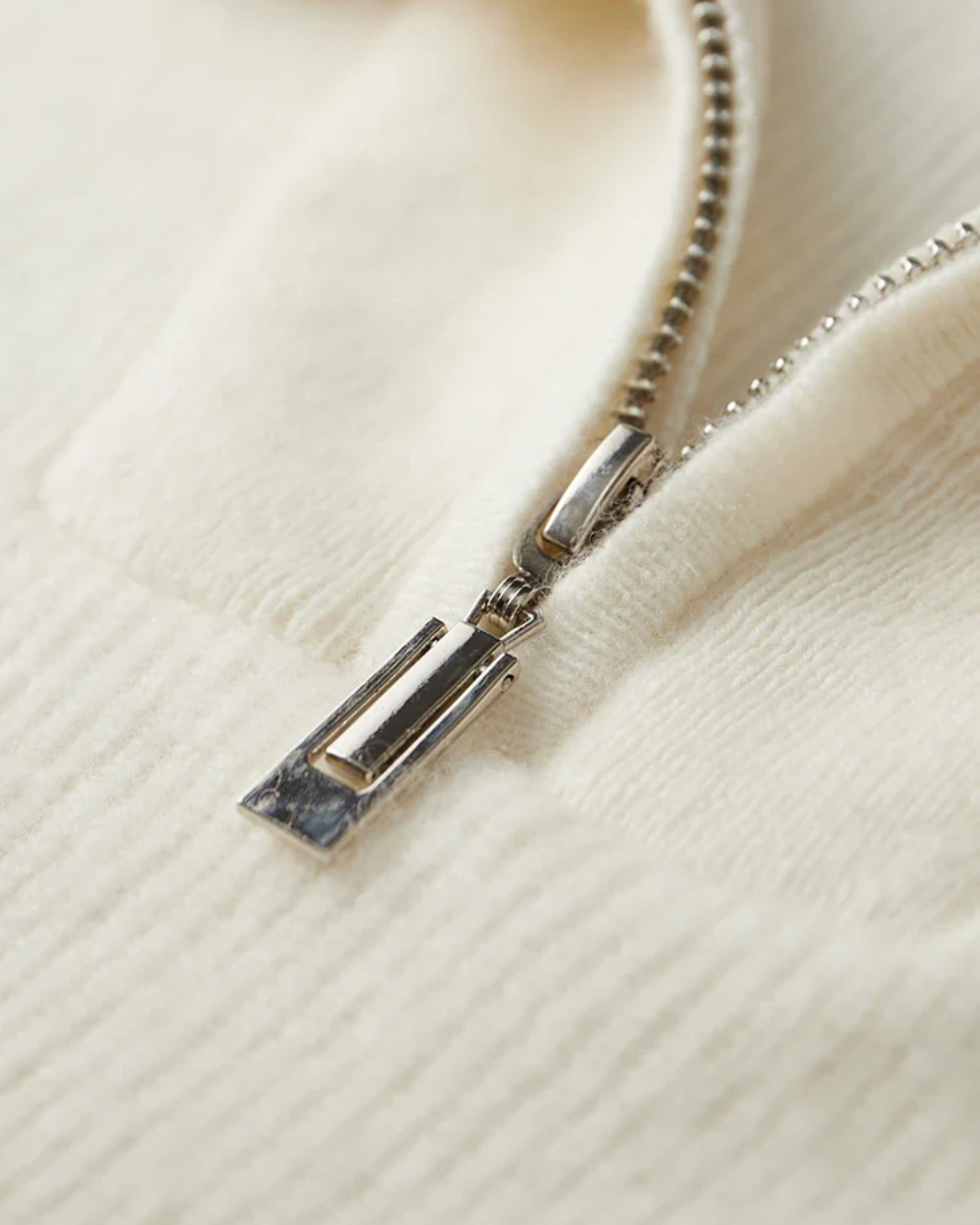 Portofino Cashmere Half-Zip Sweater