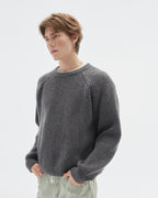The Ribbed Crewneck