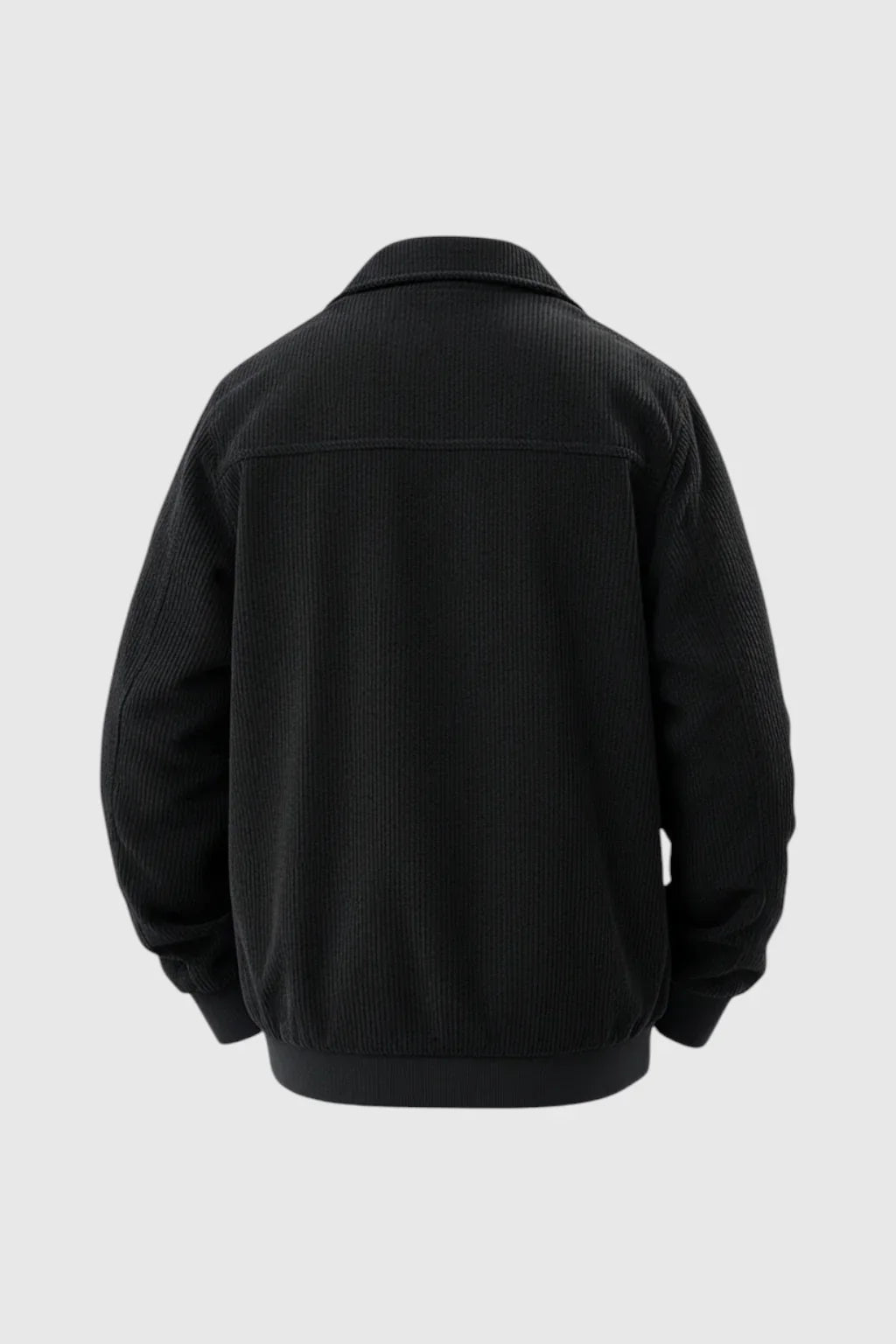 Men's Corduroy Jacket - Jet Black