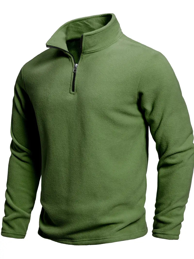 Long Sleeve Zip Sweater