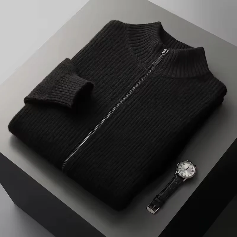 Seychelles Cashmere Ribbed Cardigan