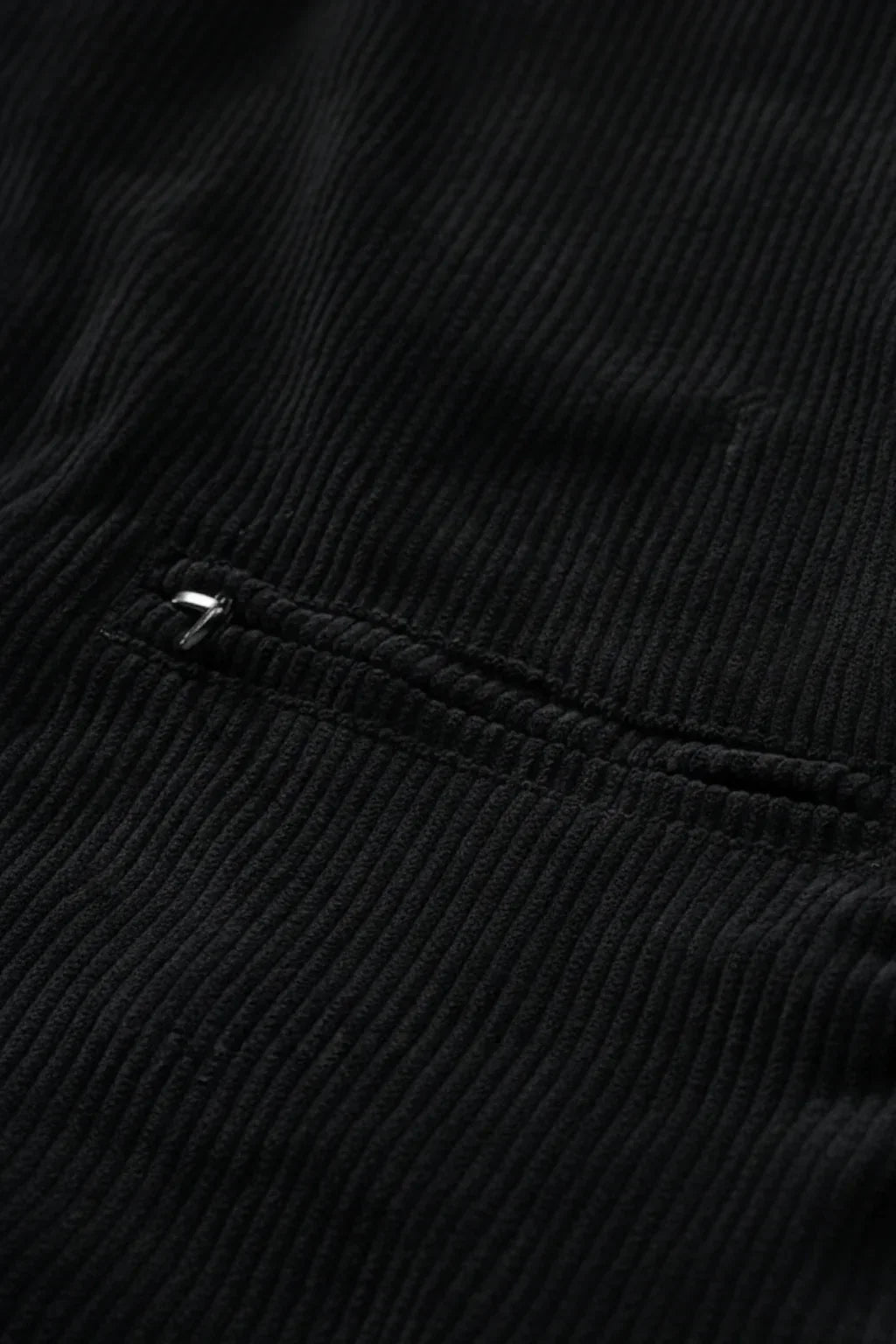 Men's Corduroy Jacket - Jet Black
