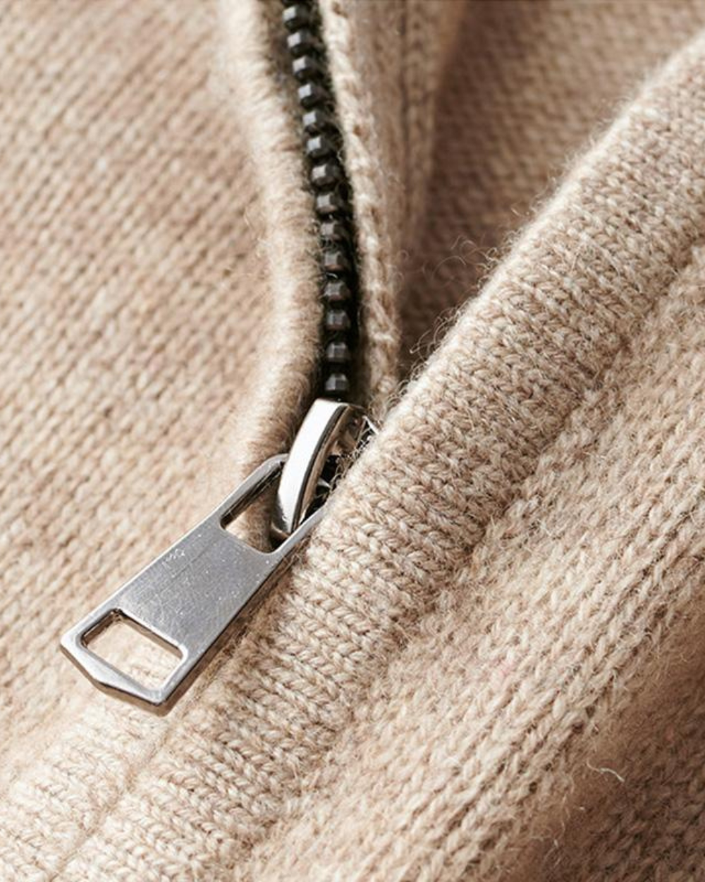 Elegant Zip Sweater