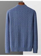 Deneb Cashmere Woven Half-Zip