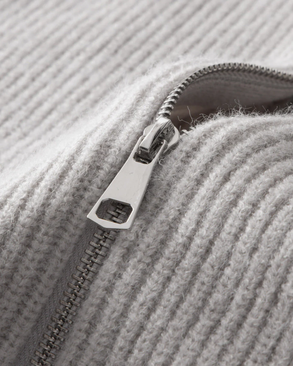 Four Seasons Merino Wool Zip Cardigan