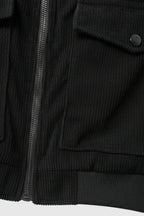 Men's Corduroy Jacket - Jet Black
