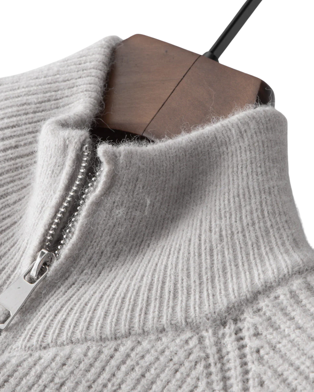 Four Seasons Merino Wool Zip Cardigan