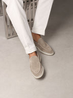 Light Beige Loafers