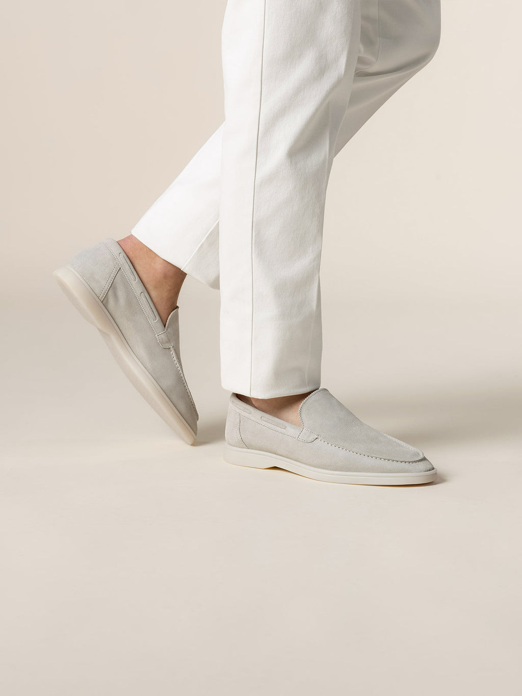 Light Grey Loafers