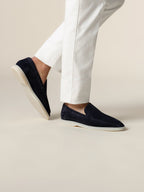 Dark Navy Loafers