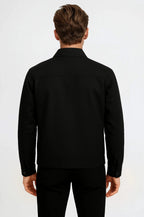 Lightweight Twill Men's Jacket - Black