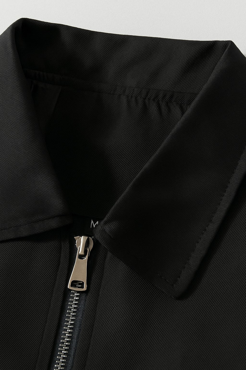 Lightweight Twill Men's Jacket - Black