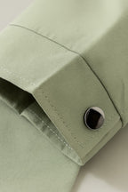 Lightweight Twill Men's Jacket - Pea Green