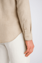 Monaco Linen Shirt - Sand