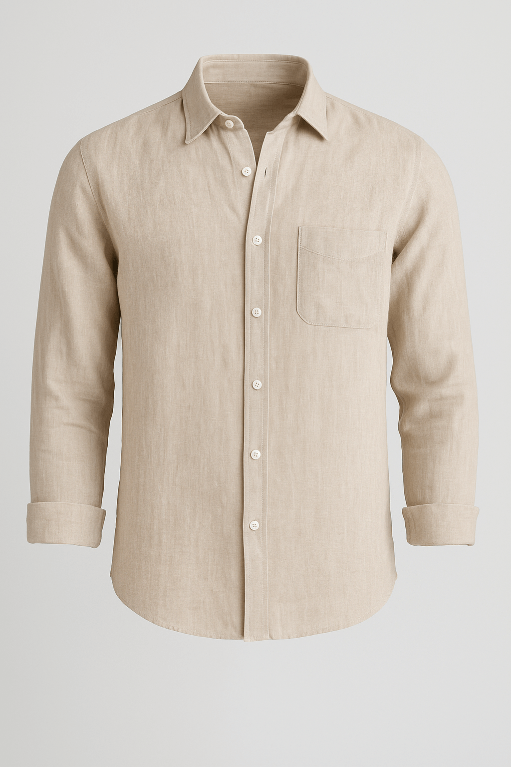 Monaco Linen Shirt - Sand