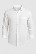 Monaco Linen Shirt - White