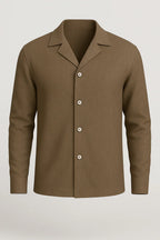 Mocha Linen Shirt