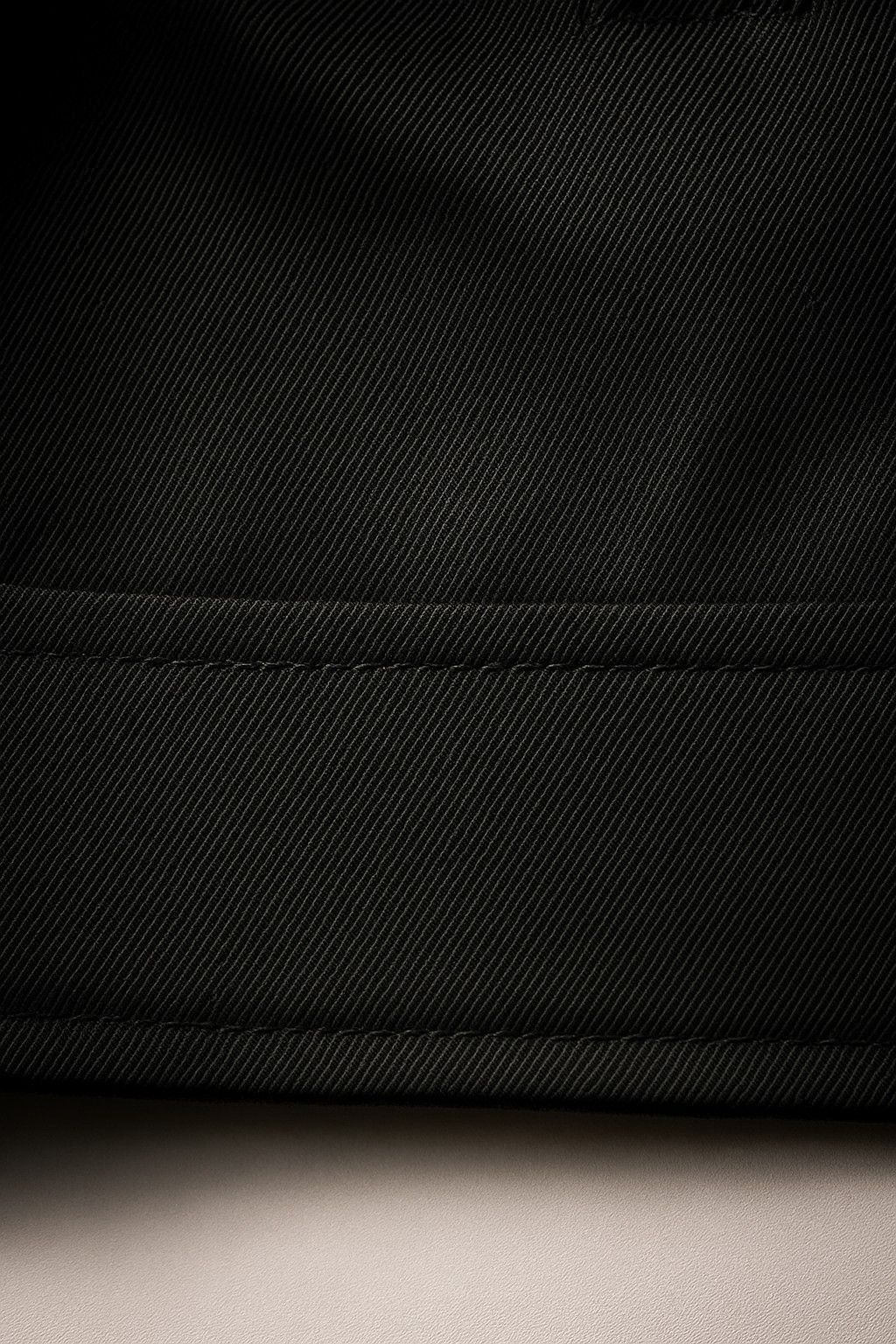 Lightweight Twill Men's Jacket - Black