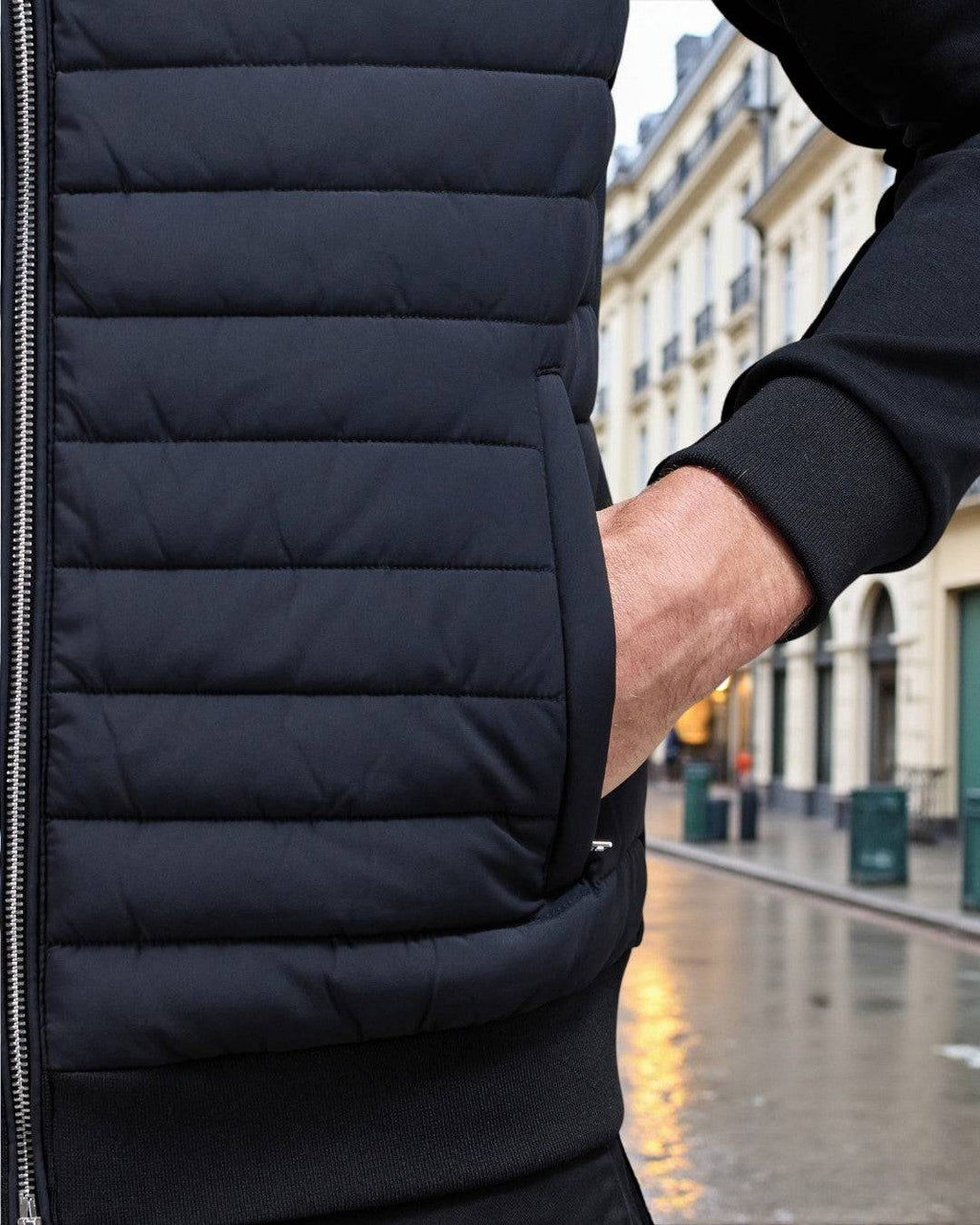 The Arctic Puffer - Navy
