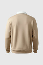 The Contrast Polo — Beige