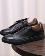 The Softey® Leather Low Sneakers