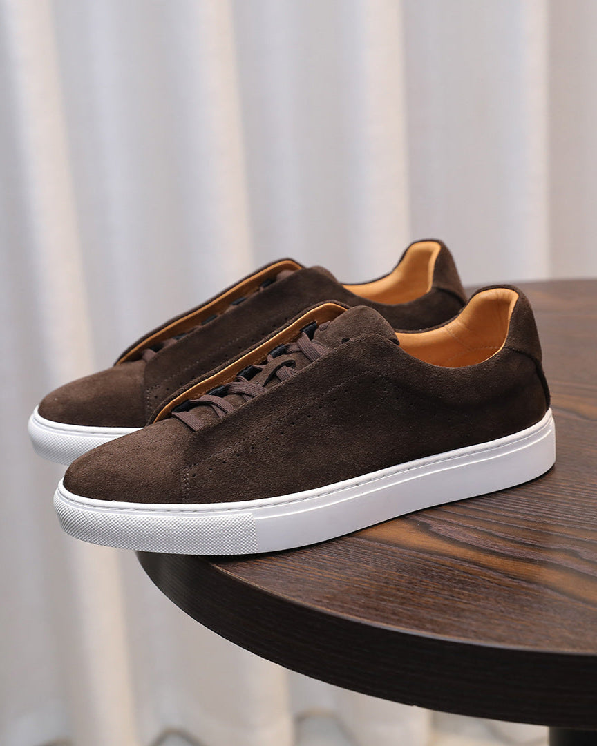 The Softey® Suede Low Sneakers