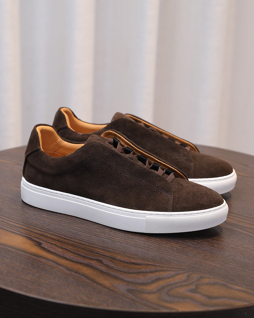 The Softey® Suede Low Sneakers