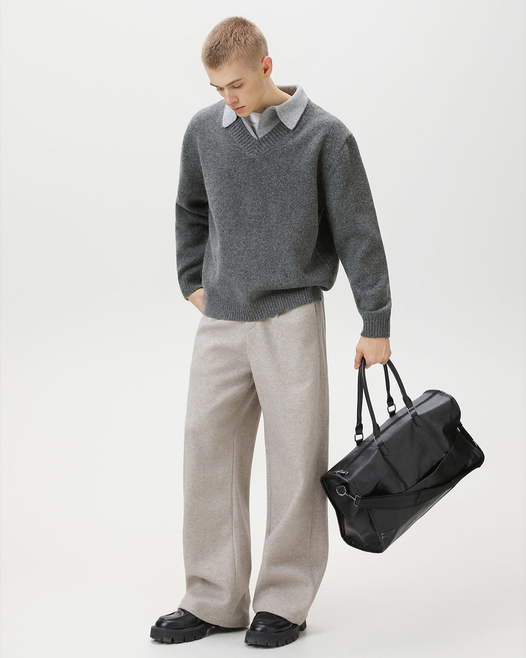 The V-Neck Knit