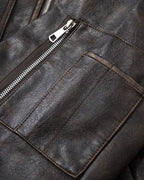 Aurion PU Leather Men's Coat