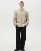 The Cable Crewneck