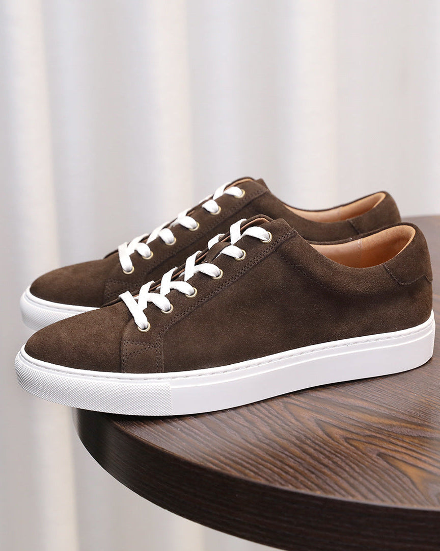 The Softey® Suede Court Sneakers