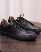 The Softey® Leather Low Sneakers