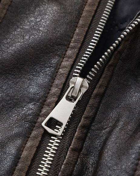 Aurion PU Leather Men's Coat