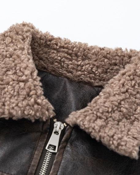 Aurion PU Leather Men's Coat