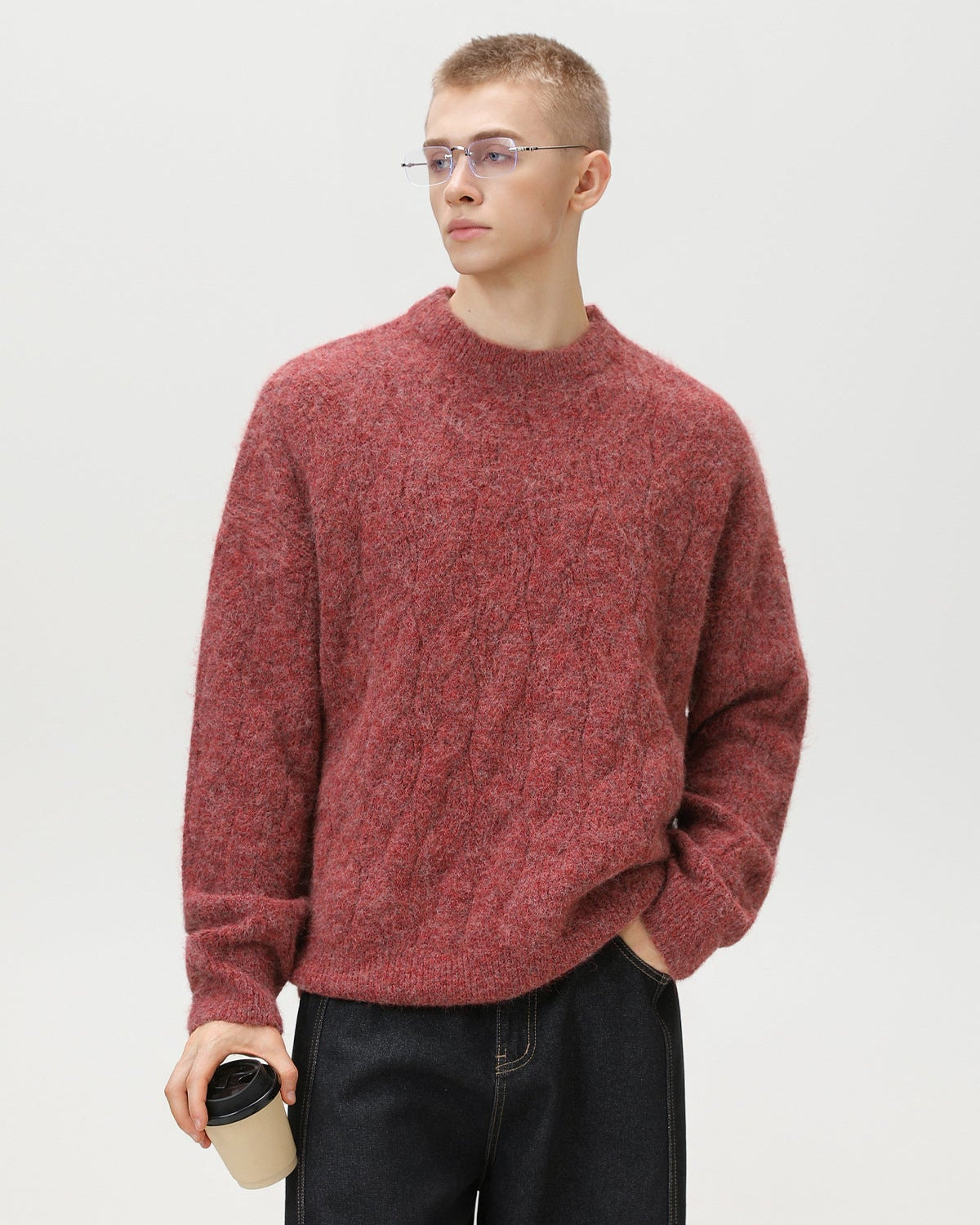 The Cable Crewneck