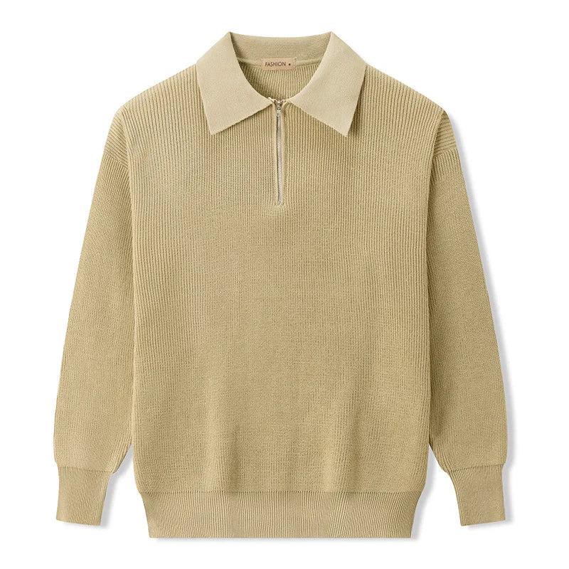 Elegant Zip Sweater