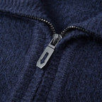 Chic Cashmere Zip Sweater