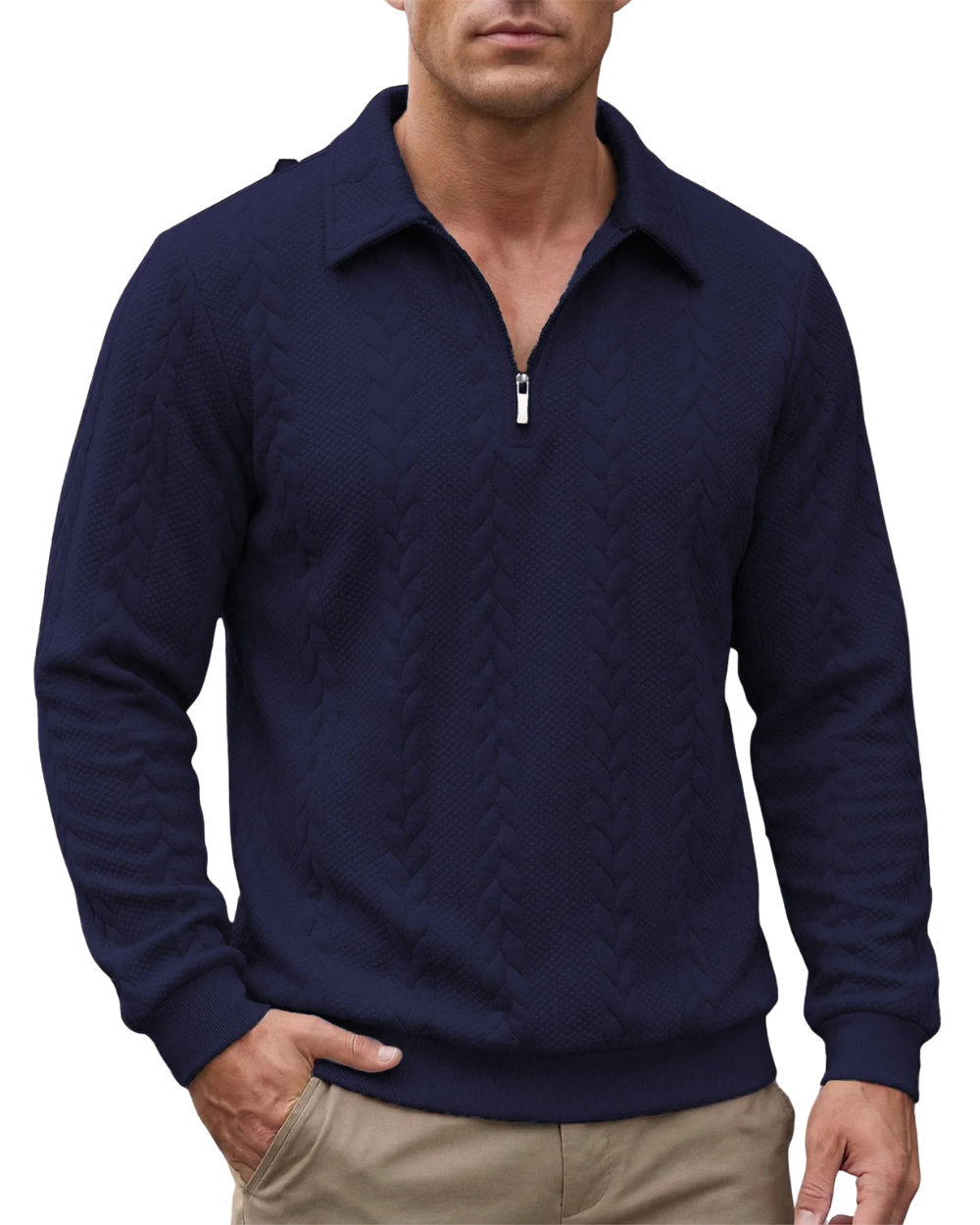 Italian Zip Sweater