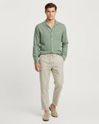 Altavita Linen City Summer Set - Green/Beige